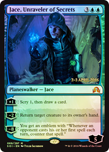 (Promo-Prerelease)Jace, Unraveler of Secrets/秘密の解明者、ジェイス